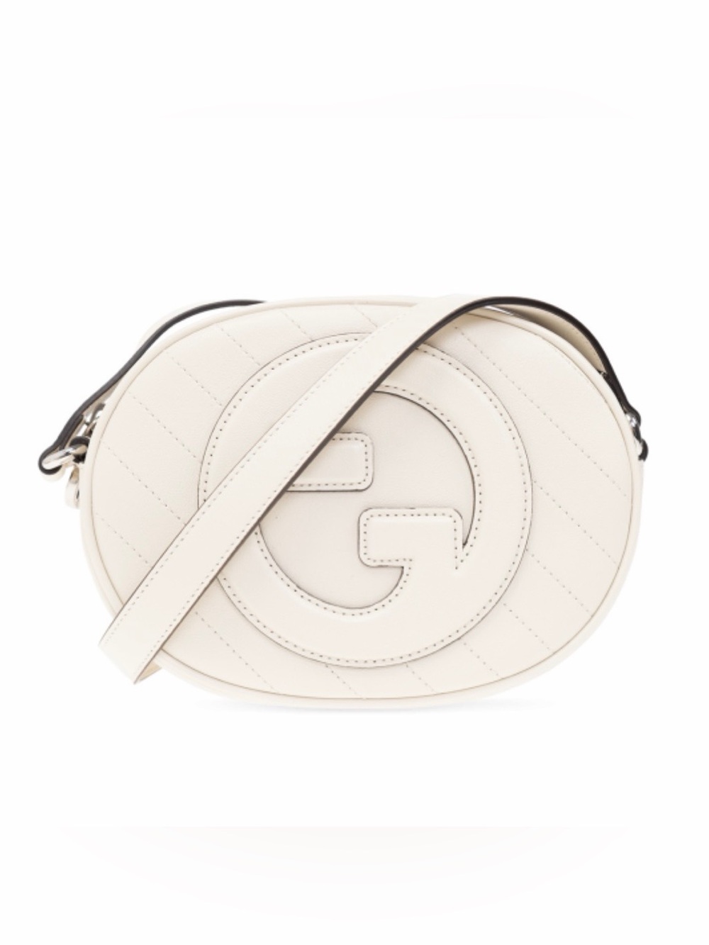 GUCCI Blondie GG logo leather crossbody bag